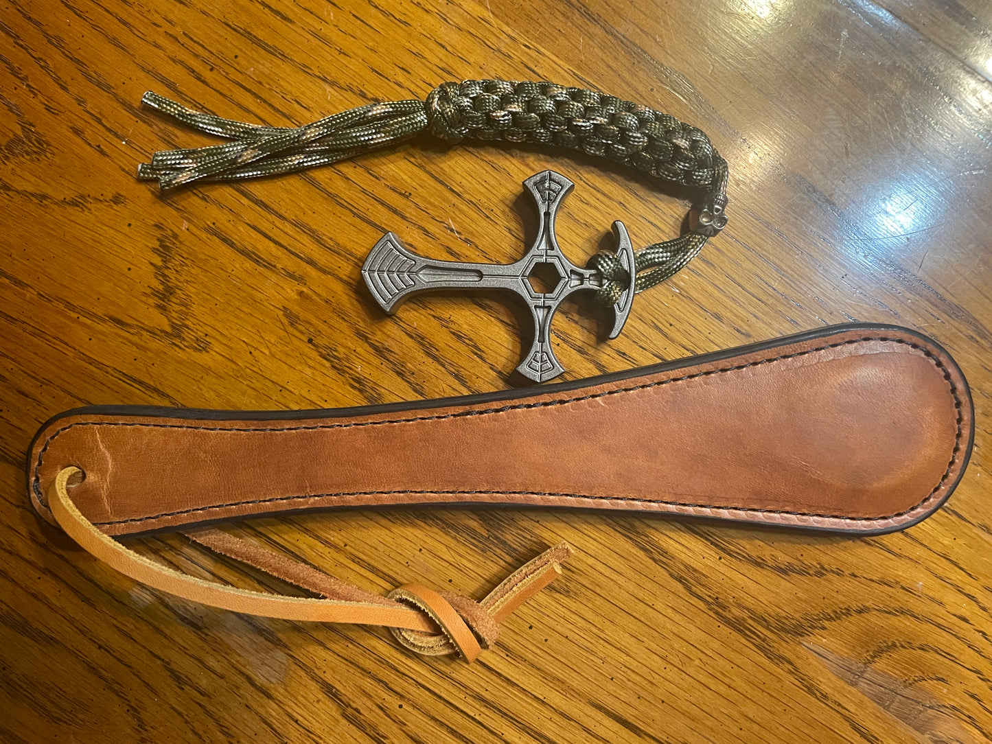 Classic unsprung Brown long slugger and punch cross