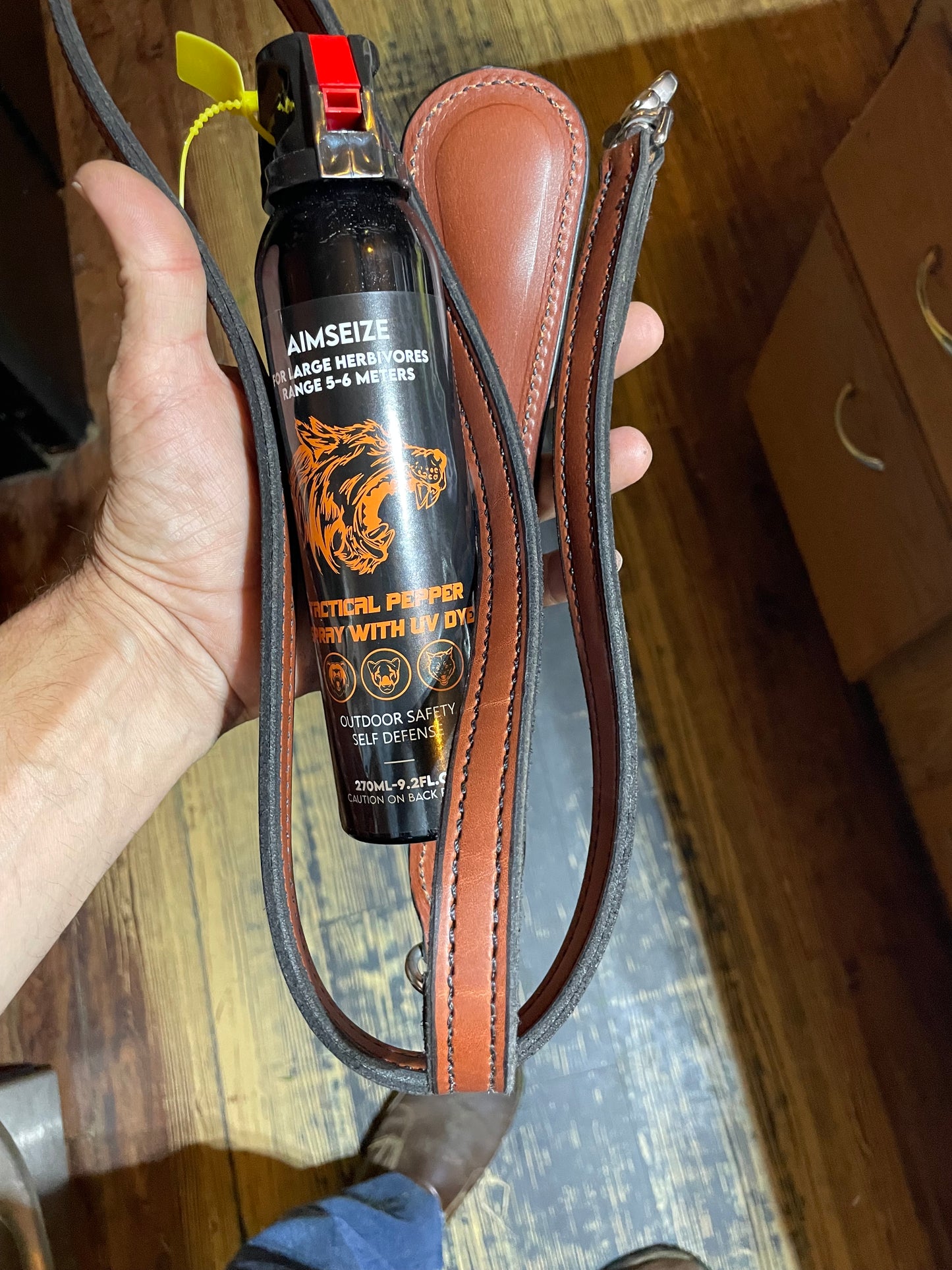 Leash and Spray