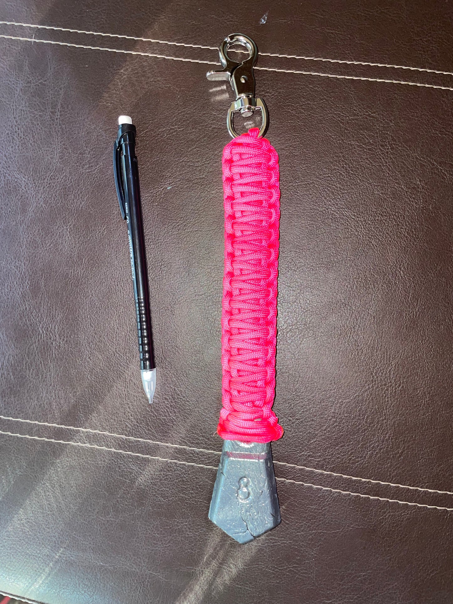 Pretty in pink keychain
