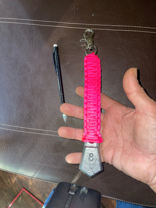Pretty in pink keychain
